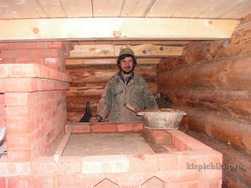 За работой