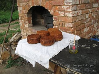 Отлично - хлеб на закваске не подгорел.