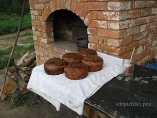 Хлеб из русской печи.