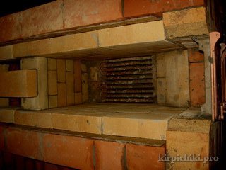 Кладка печей и каминов, топливник печи.