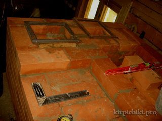 камины схема, задвижки камина