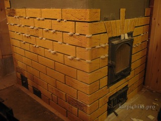 Облицовка банной печи - отделка печей.
