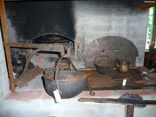 Финская печь, заслонка устья.