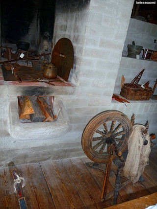 Плита-подтопок финской печи.