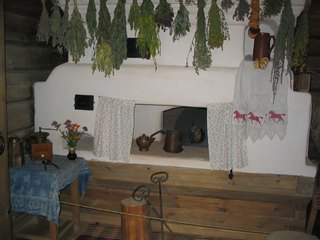 Печь доме - музее (где-то).