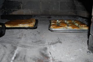 Выпечка в русской печи.