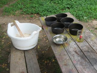 Раскладка теста в формы.