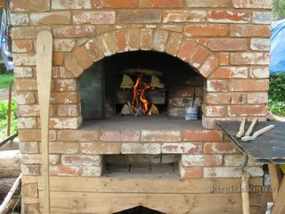 Как топить русскую печь.