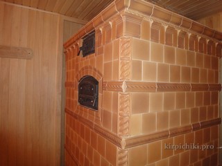 Паровая дверка банной печи.