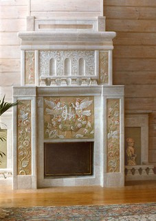 Изразцы для камина.