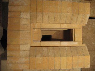 облицовка печи керамической плиткой