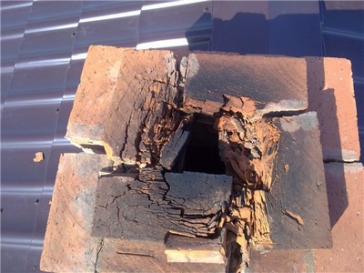 Оголовок из печного кирпича.