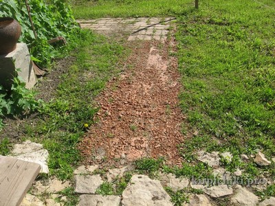 Труха печного кирпича.