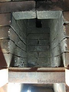 Топливник банной печи.