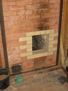 Для ремонта кирпичной кладки печи