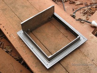 Экран для защиты кладки ремон печи.