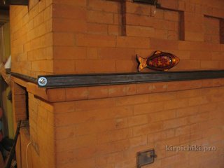 Ремонт кипичной печи свод.