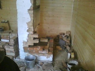 Ремонт отопительно-варочной печи