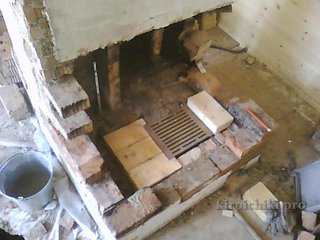 Ремонт кладки топливника печи